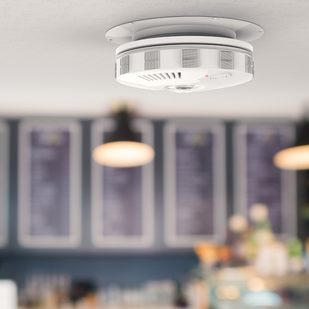 smoke detector at home