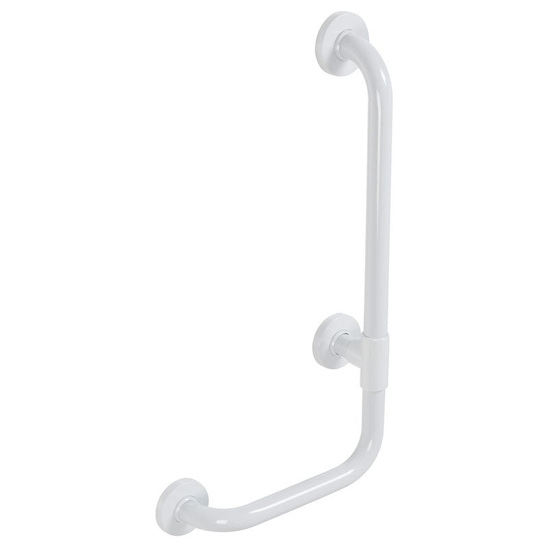 L-Shaped Vinyl Coated Grab Bar 12"x24", 18"x36"