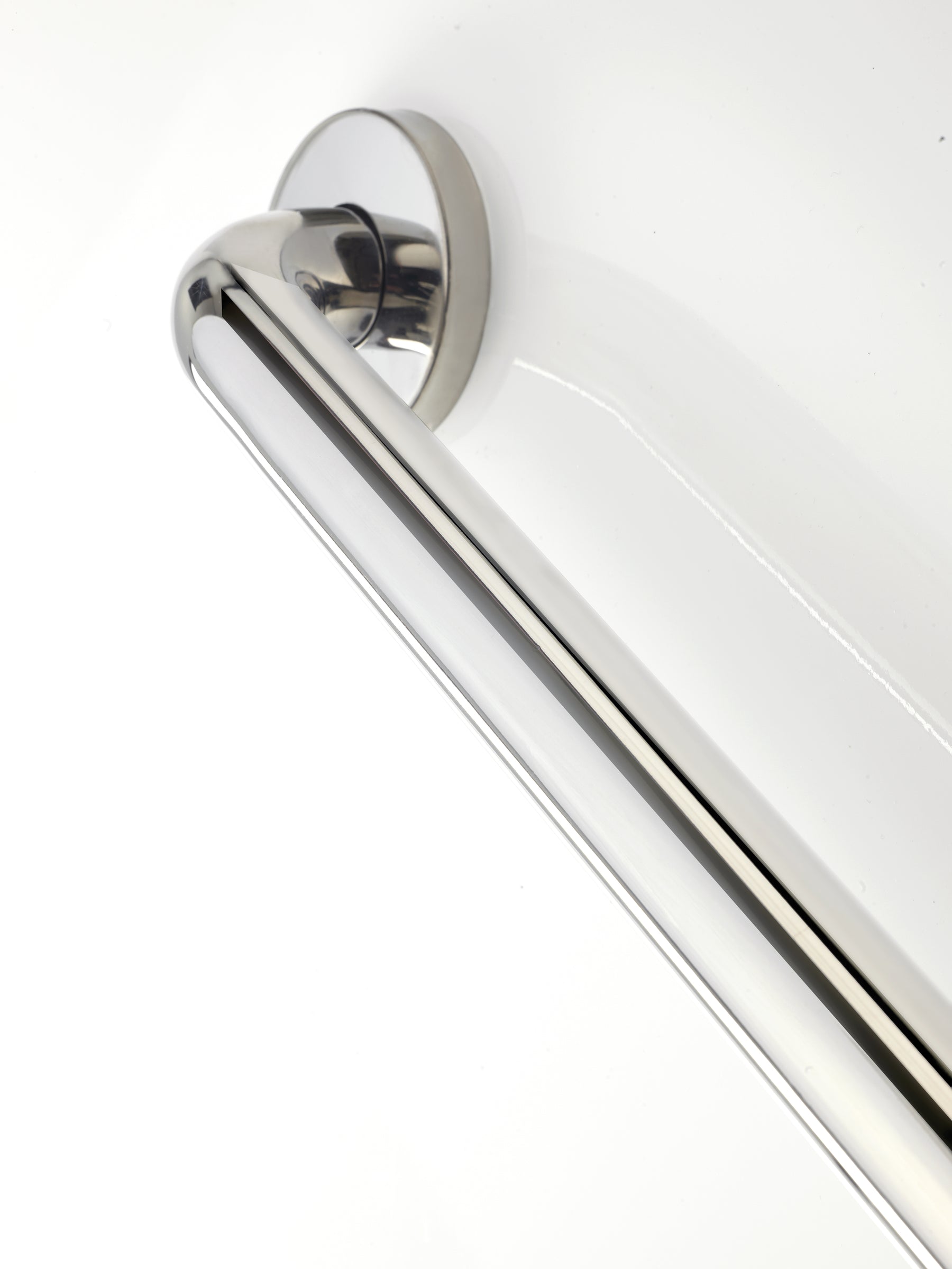 Straight Stainless Steel Grab Bar
