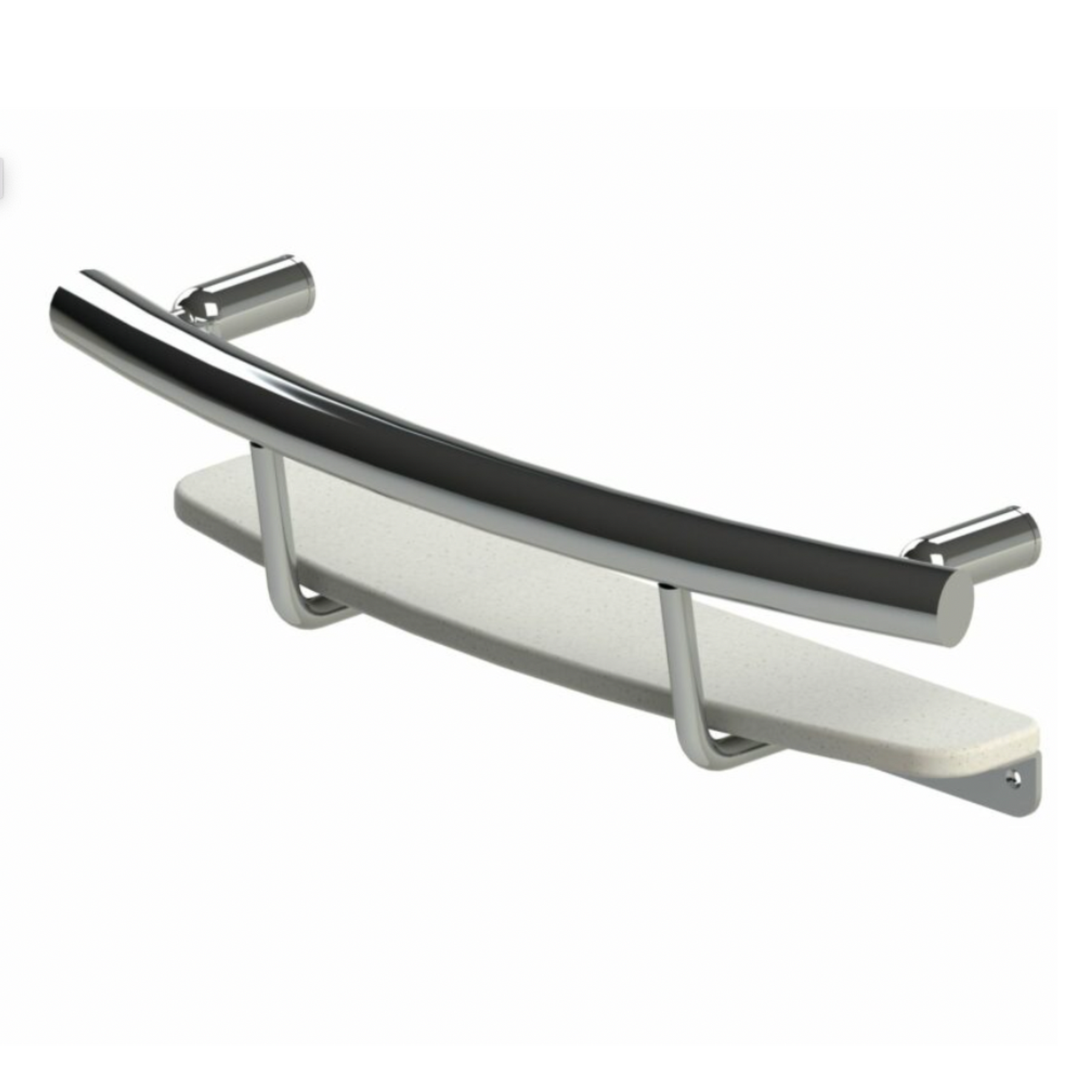 Invisia Shampoo Shelf Grab Bar