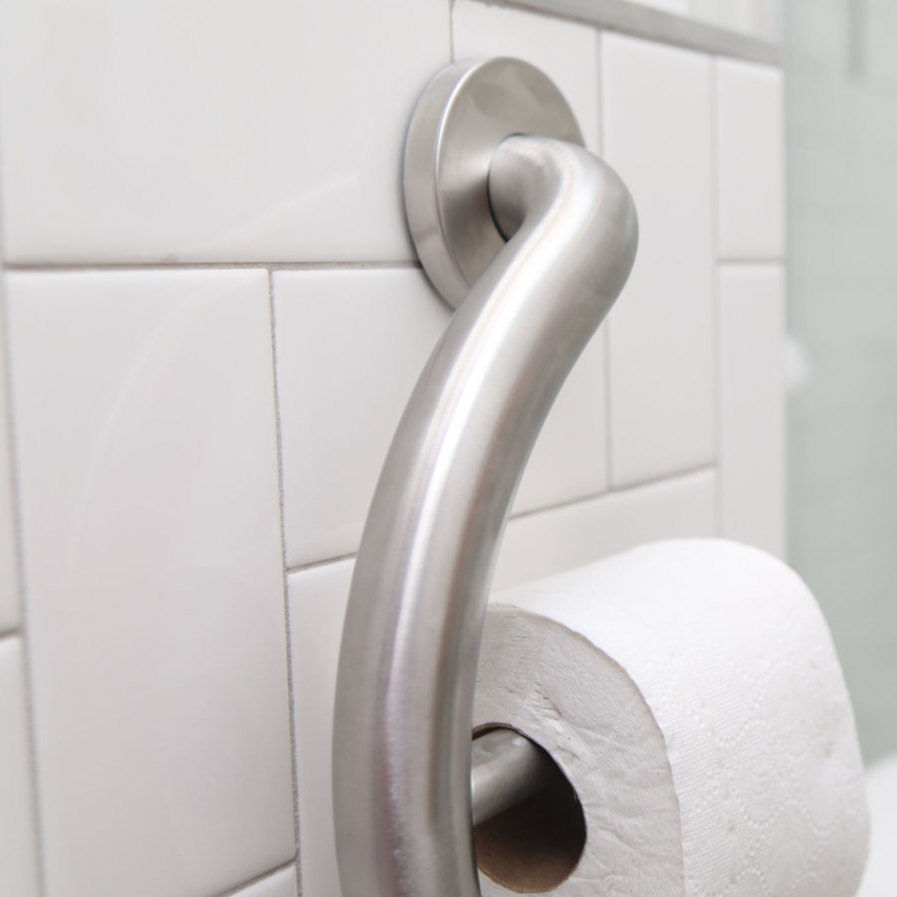 Plus Series Toilet Paper Grab Bar