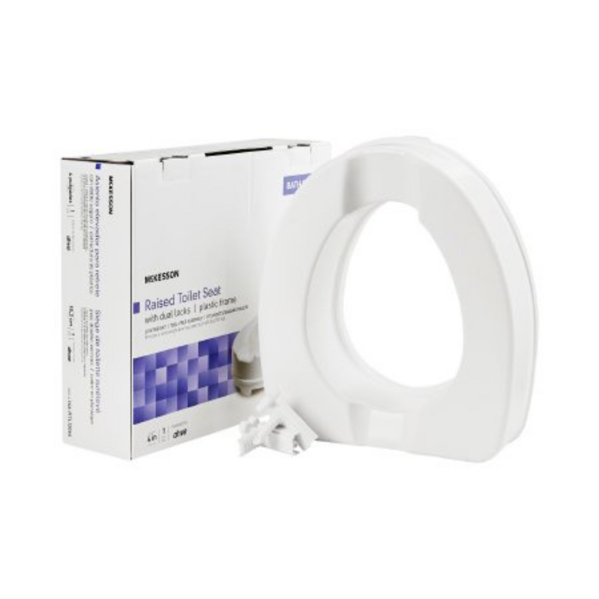 Round Raised Toilet Seat