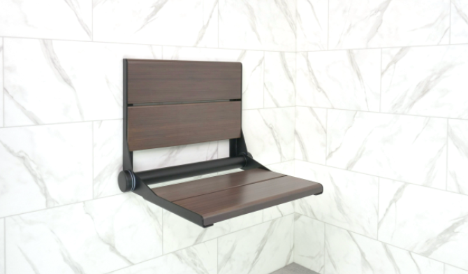Luxury SerenaSeat Pro Medium Folding Shower Bench (18")