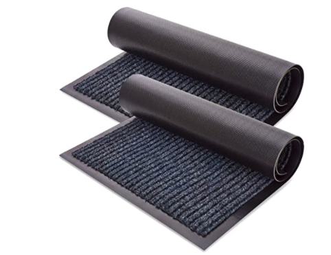 Square Patterned Non-Skid Door Mat