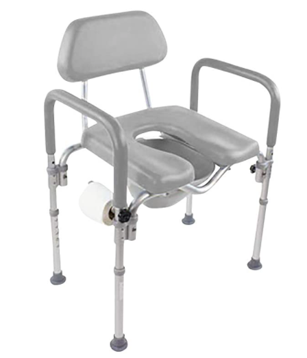Bariatric Commode with Padded Seats