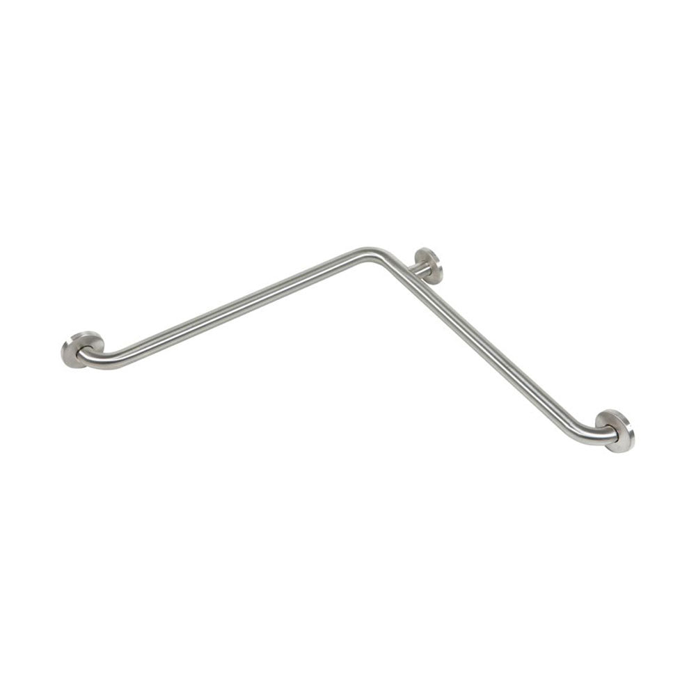 Stainless Steel Corner Grab Bar