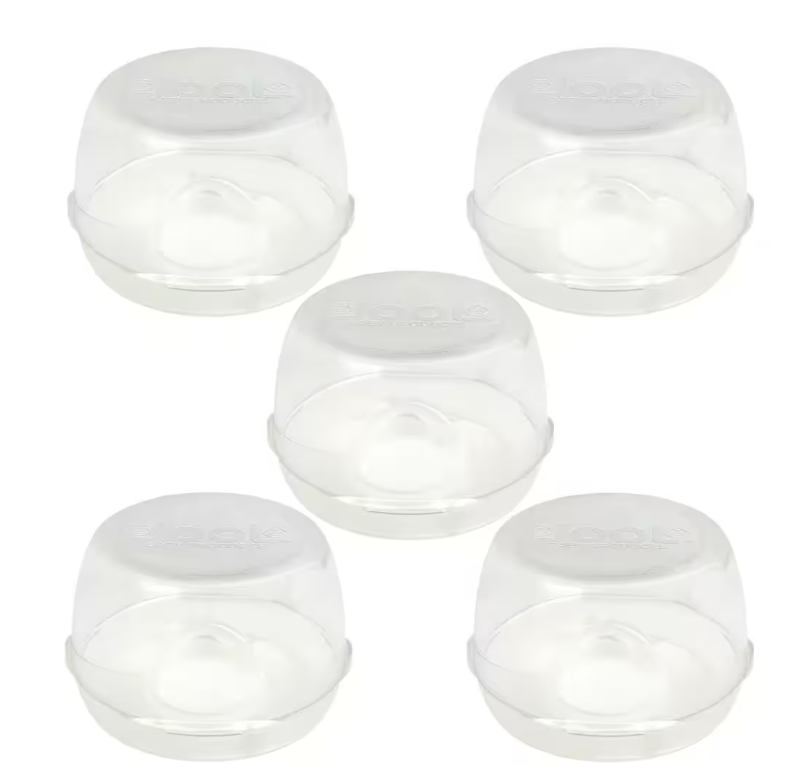Clear Stove Knob Locks (5 Pack)