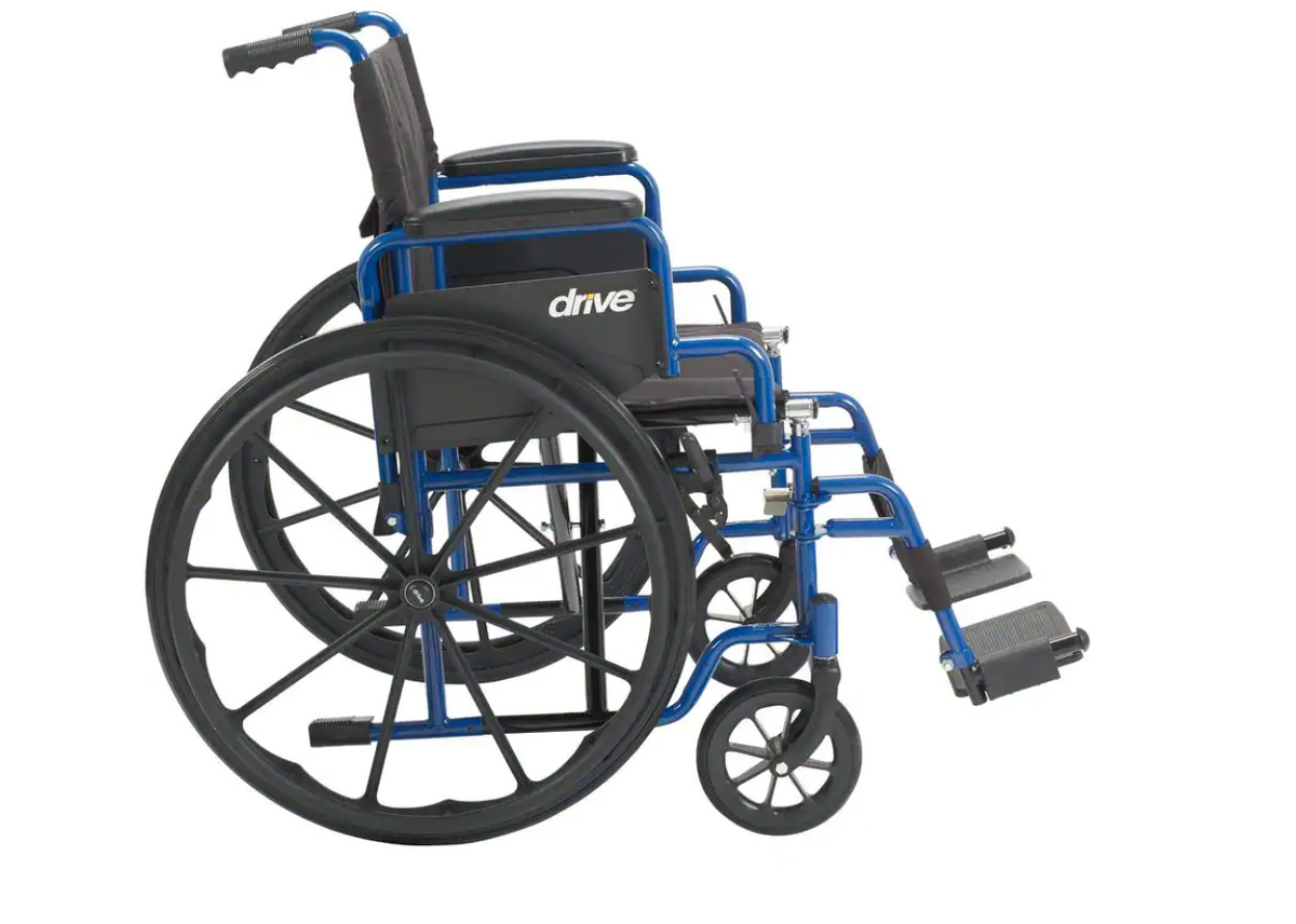 Folding Wheelchair (250 lb Capacity)
