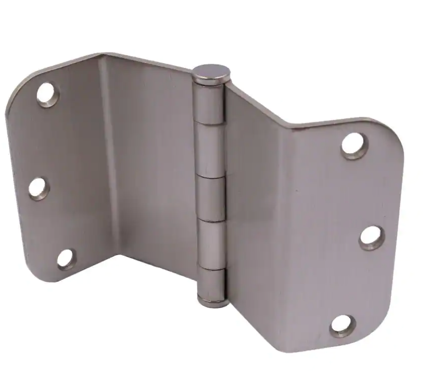 Satin Nickel Swing Clear Hinge