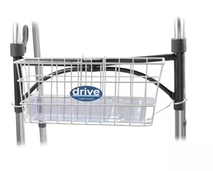 Walker Basket with Cup Holder