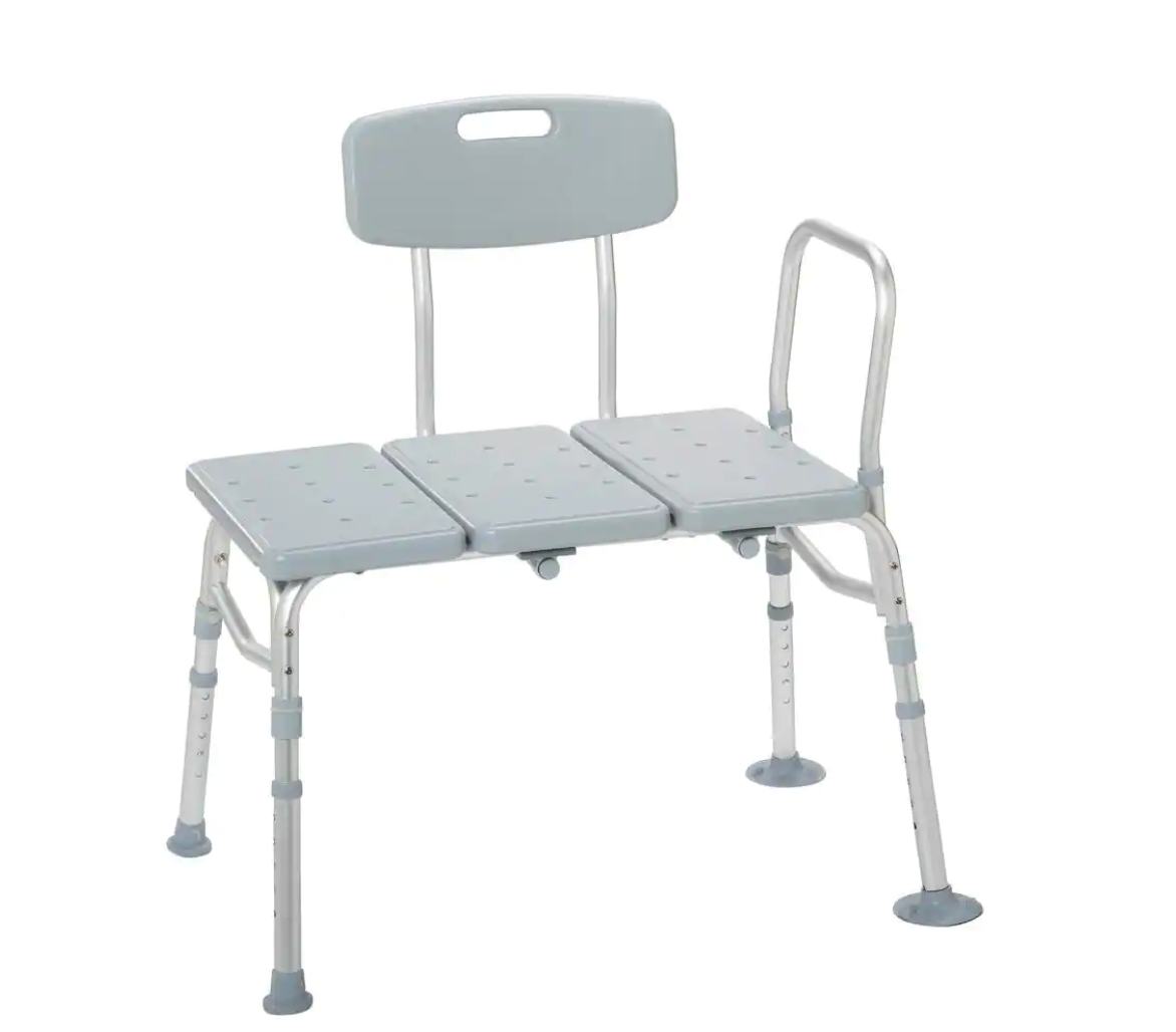 Transfer Tub Bench with Height Adjustable Legs