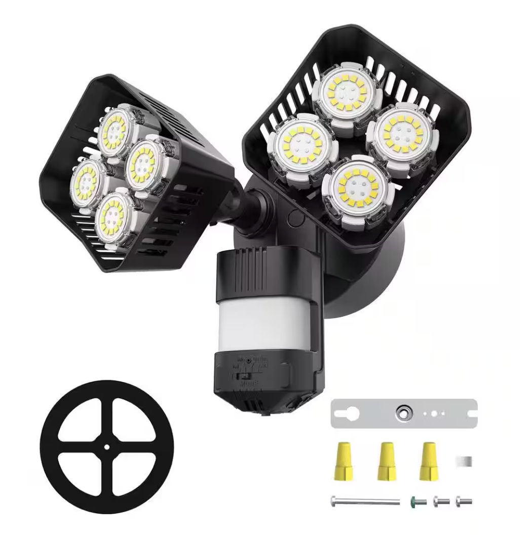 LED Light with Integrated Dusk-to-Dawn Motion Activation