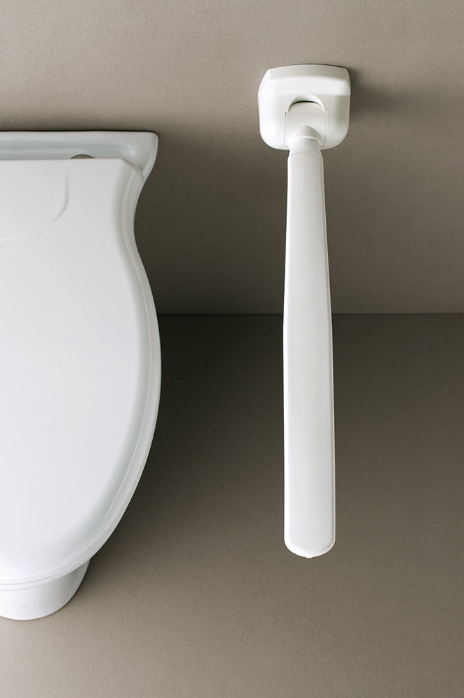 Folding Grab Bar - White