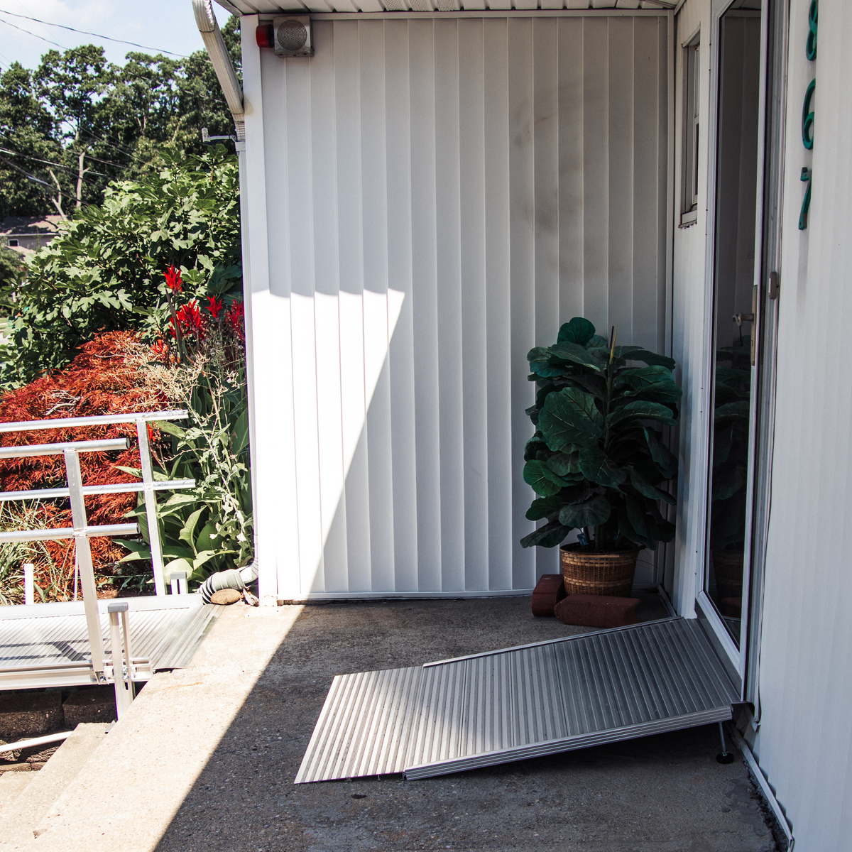 Aluminum Threshold Ramp (1-2 inches)