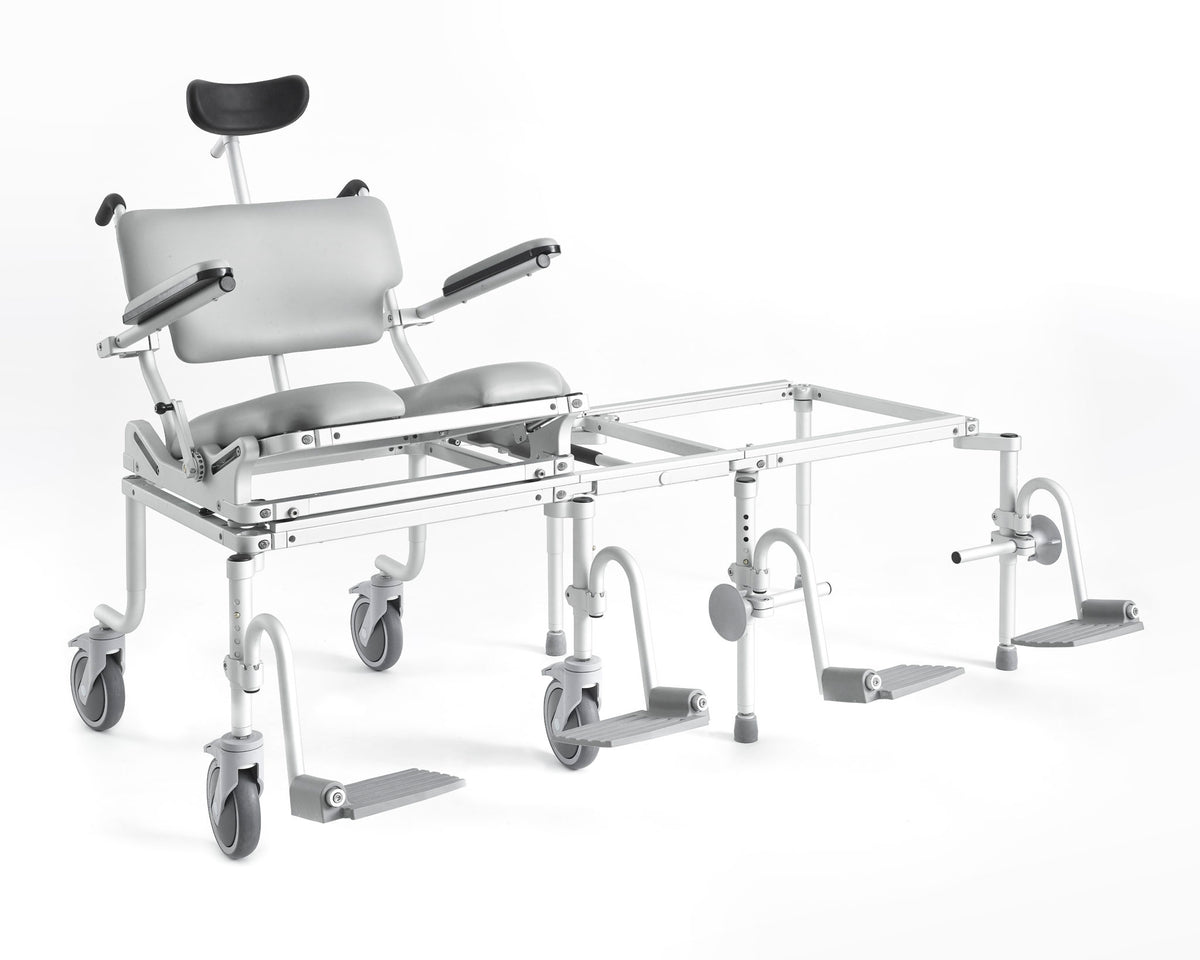 Wheeled and Tilt-in Space Tub Slider System