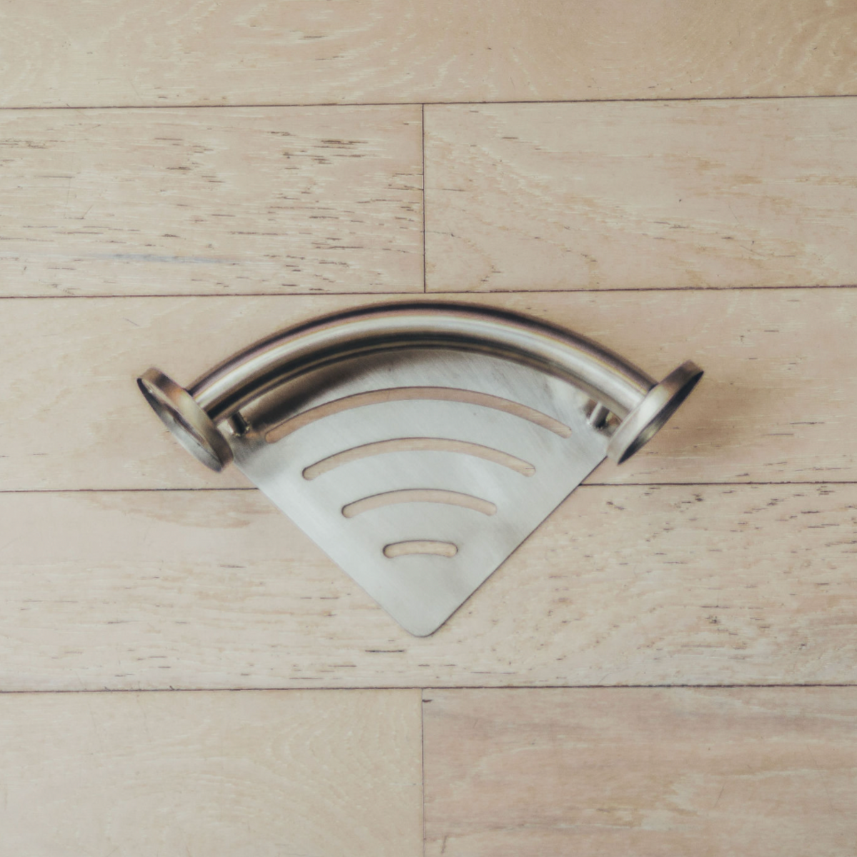 Plus Series Curved Corner Shelf Grab Bar