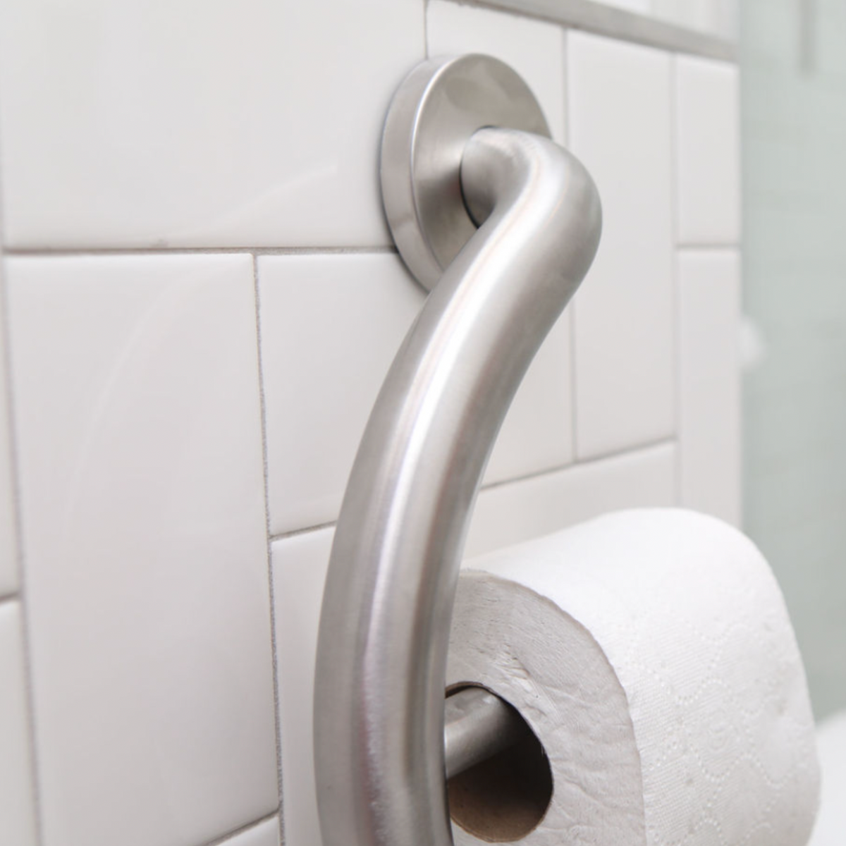 Plus Series Toilet Paper Grab Bar