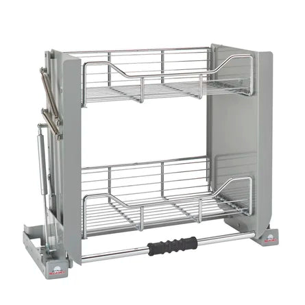 Chrome-Plated Cabinet Pull Down Shelf