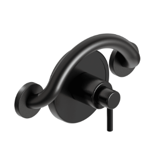Plus Series Round Crescent Grab Bar