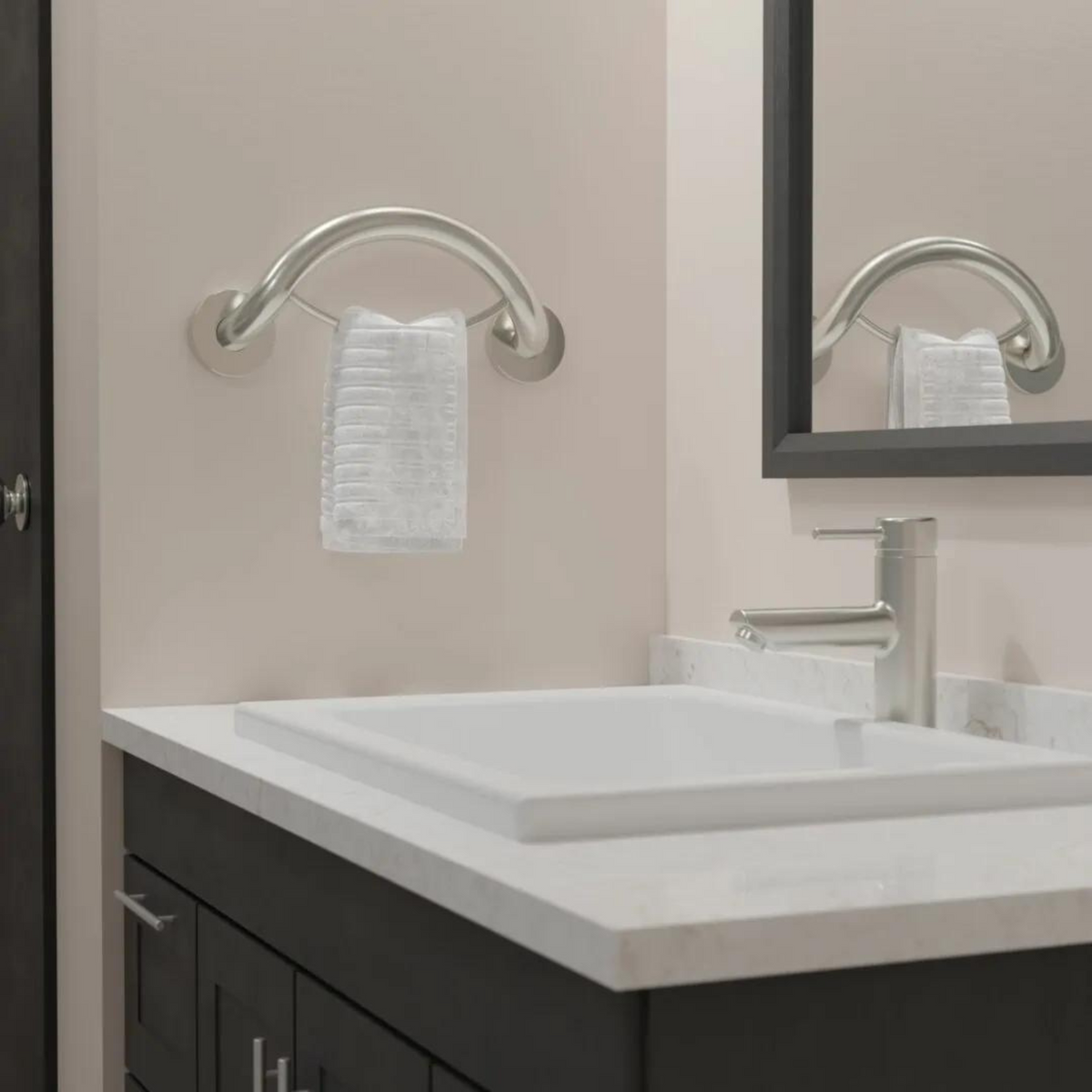 Plus Series Towel Ring Grab Bar