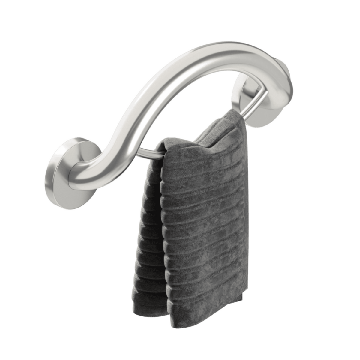 Plus Series Towel Ring Grab Bar